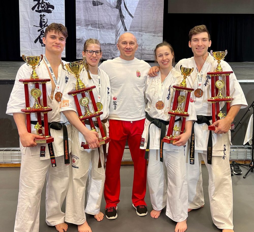 Arany a shinkyokushin karate Európa-bajnokságon