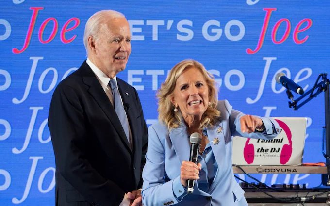 Jill Biden a férje védelmére kelt