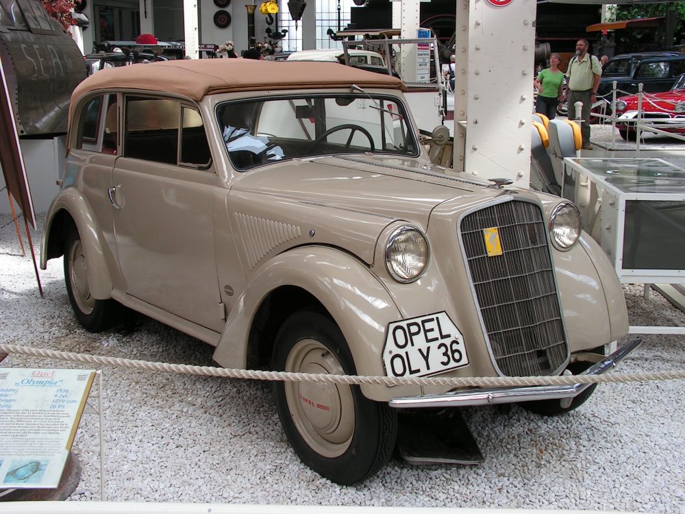 Oldtimer ritkaságok: Olympia, Kapitän