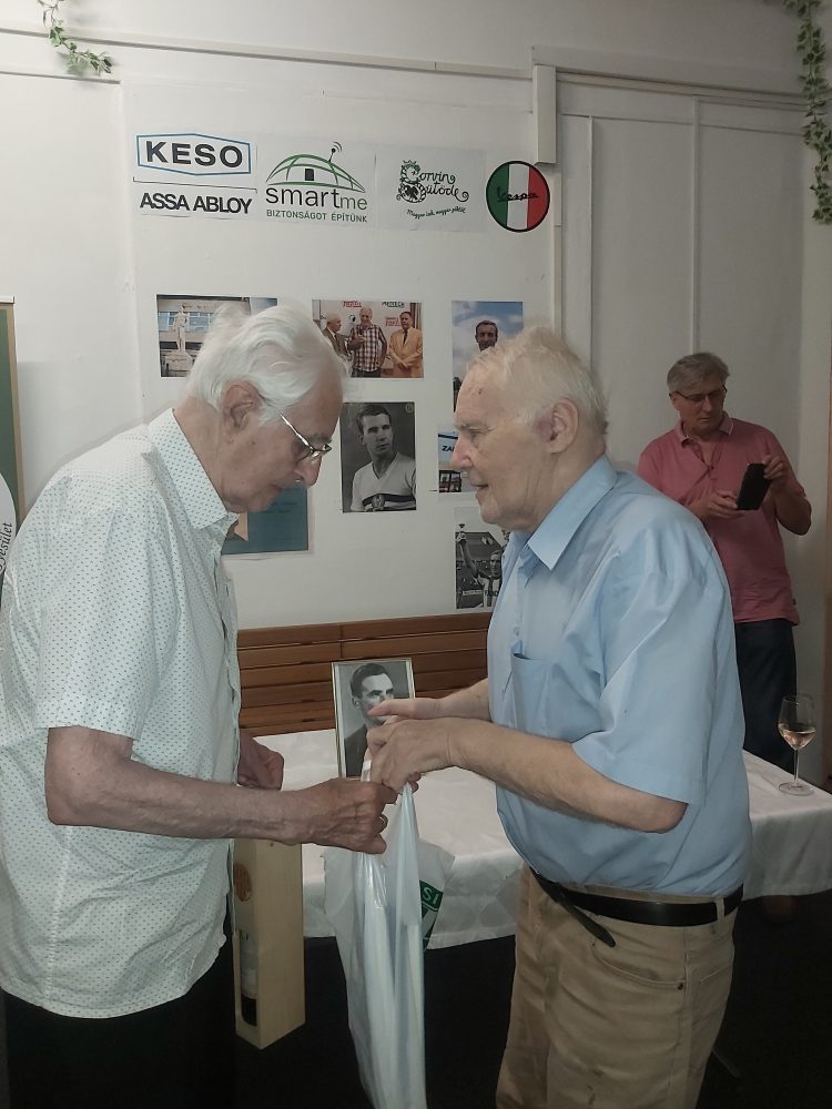 Kopeczky, a a 90 éves Fradi drukker