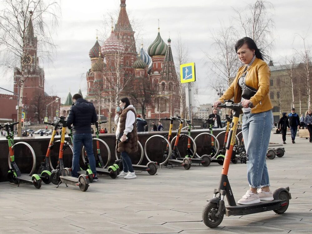 Az E-Scooterek moszkvai hódítása