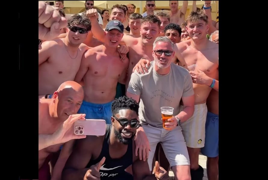 Carragher  a Széchenyi fürdőben